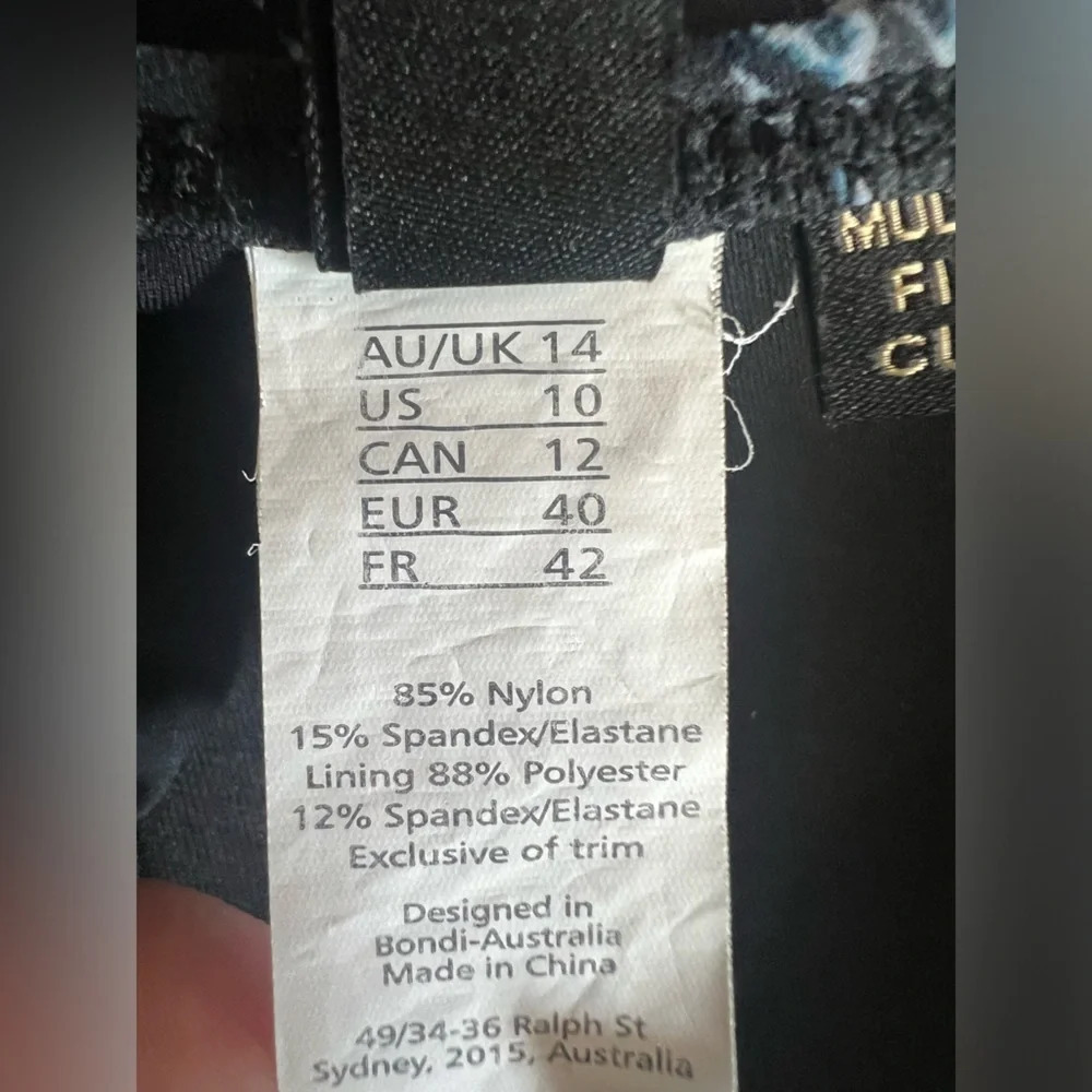 Niptuck Swim size 10 one piece swimsuit - Picture 6 of 7